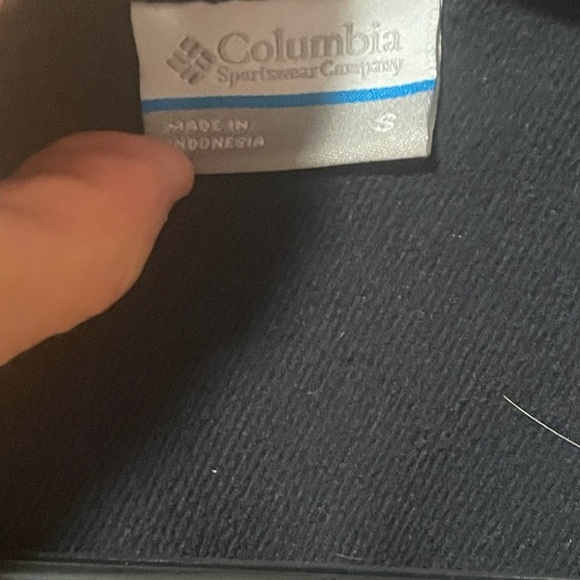 Columbia Black Hooded Windbreaker Vest Women’s S - Picture 3 of 7